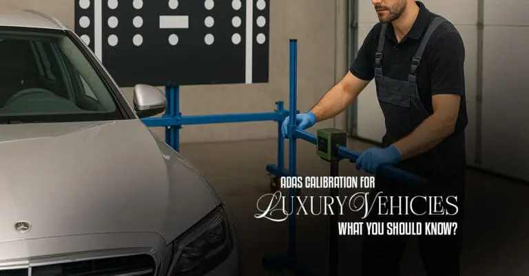 adas calibration for luxury vehicles