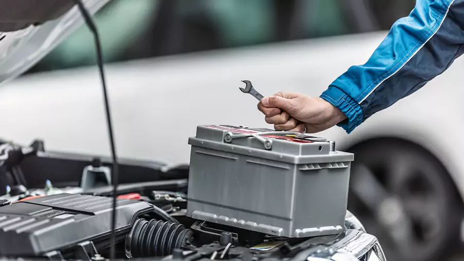 how to a car battery
