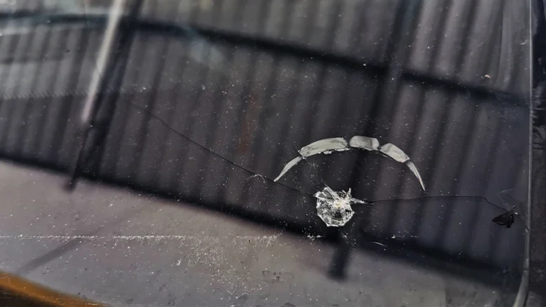 Hidden windshield damage