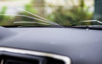 Can a 12-inch crack in windshield be repaired?