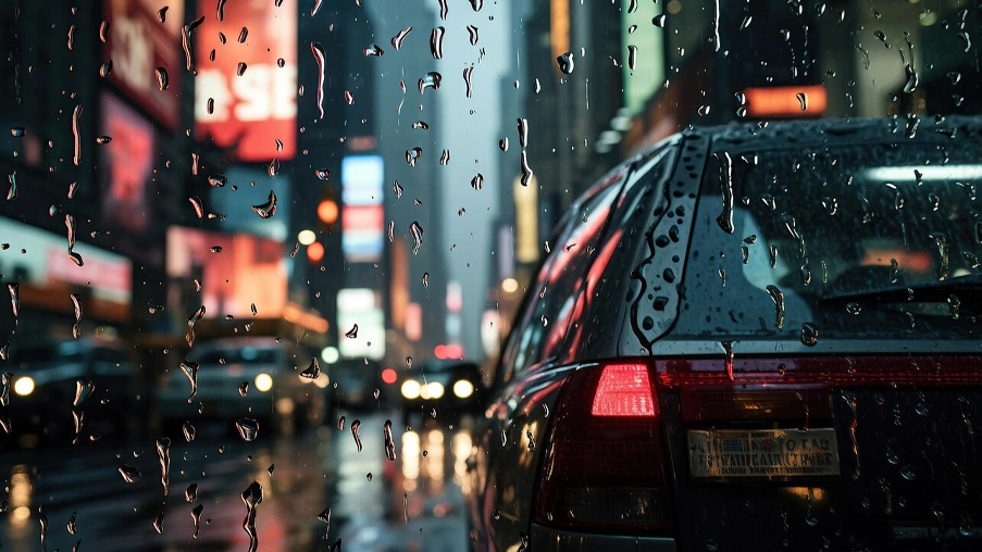 Weather conditions impact on windshield