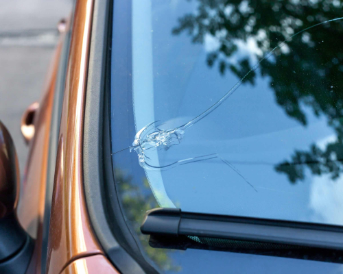 Cracked Windshield