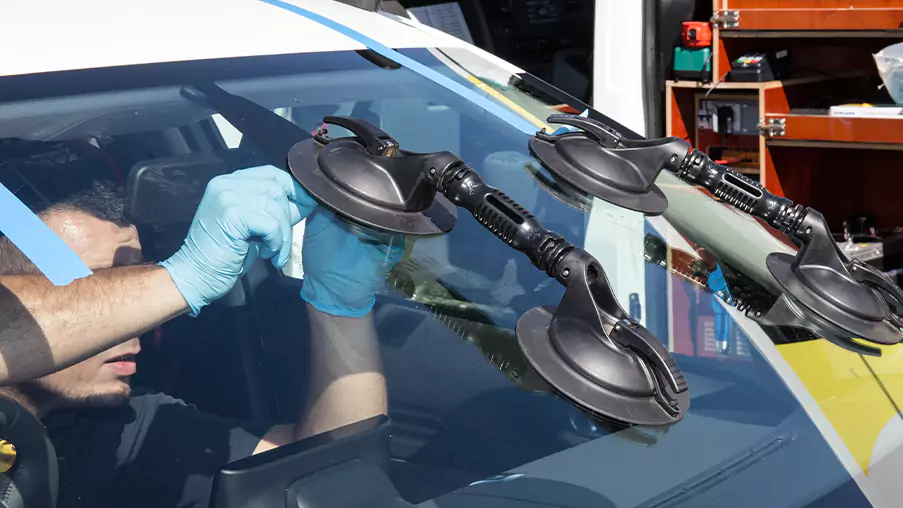 Installing Replacement Windows for Car