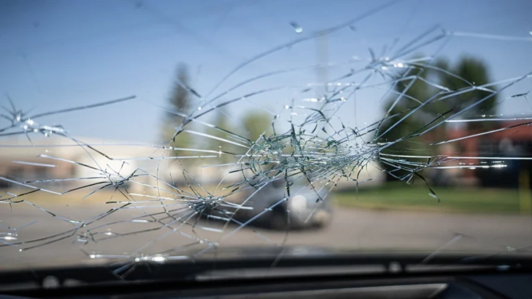 Stress Cracks in Windshields