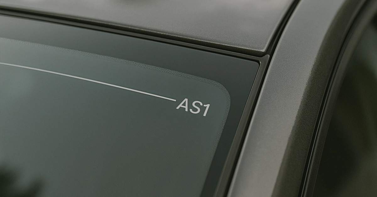 What Is the AS1 Line on a Windshield?