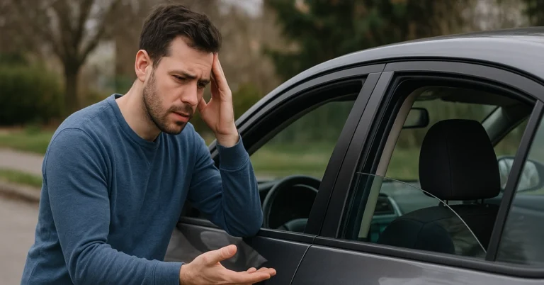How to Fix a Stuck Car Window