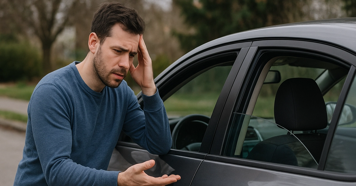 How to Fix a Stuck Car Window