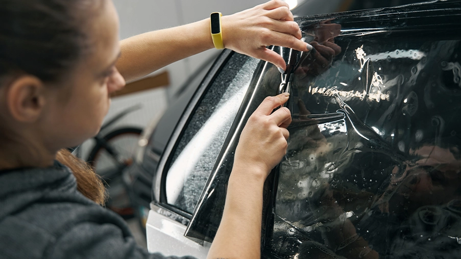 windshield protection film