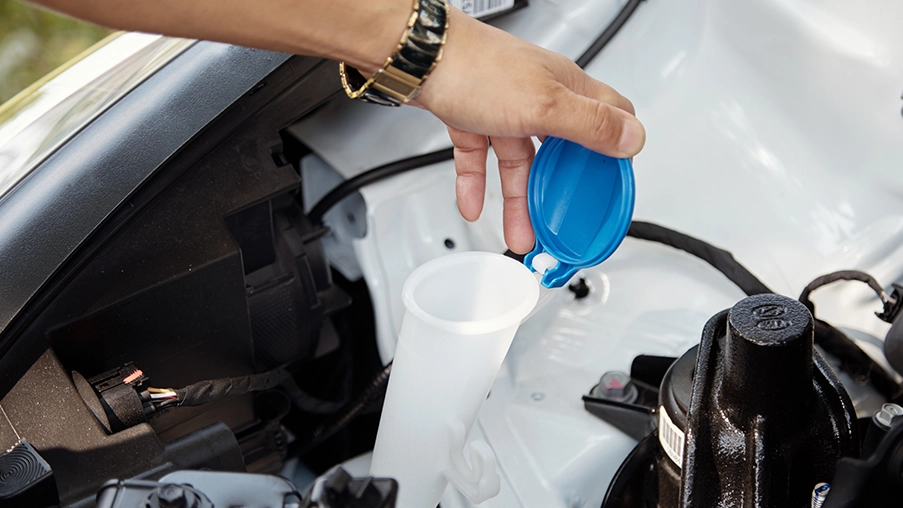 How to Keep Windshield Washer Fluid from Freezing