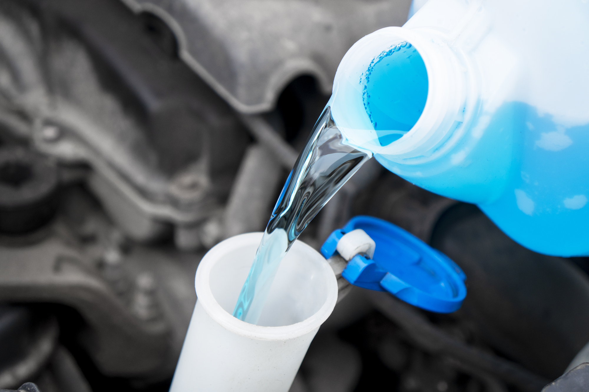 How to Keep Windshield Washer Fluid from Freezing