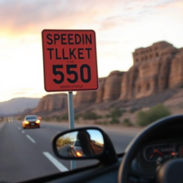 Speeding Ticket in Arizona