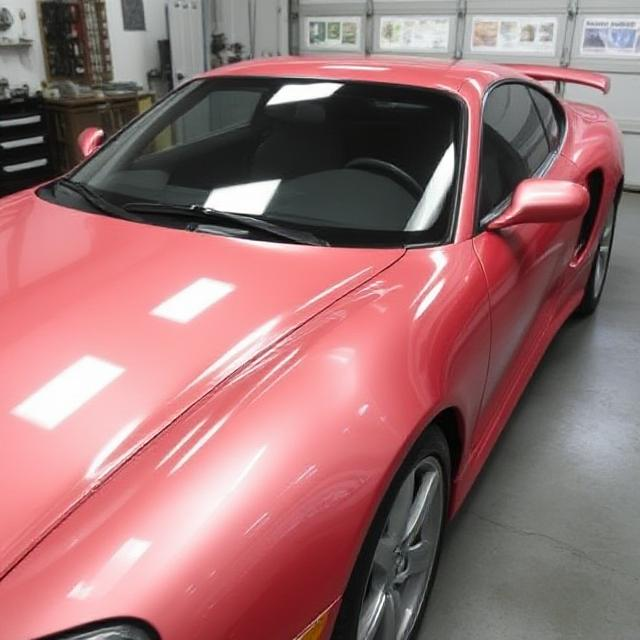 Clear coat for car