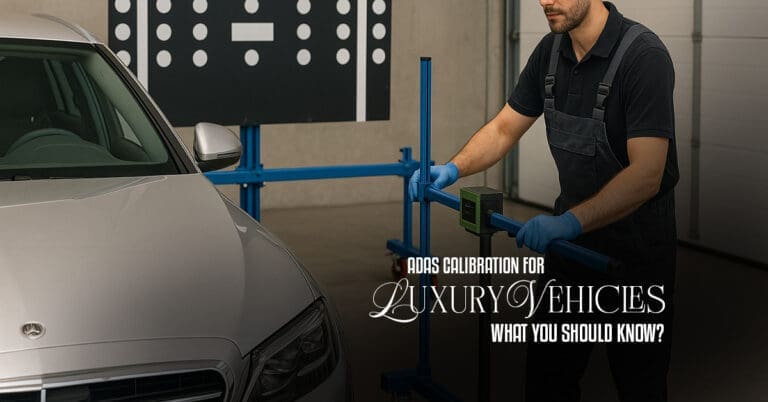 adas calibration for luxury vehicles