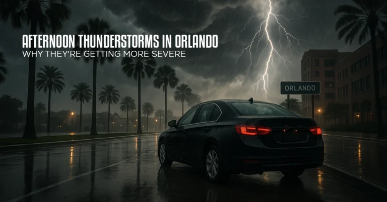 afternoon thunderstorms in orlando increasing severity