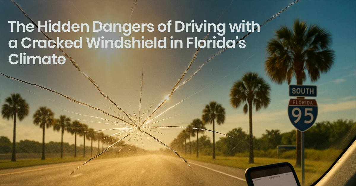 hidden dangers of cracked windshield in florida