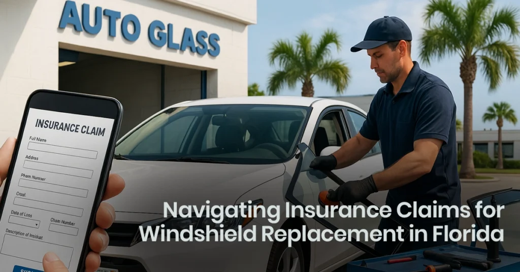 insurance claim windshield replacement florida