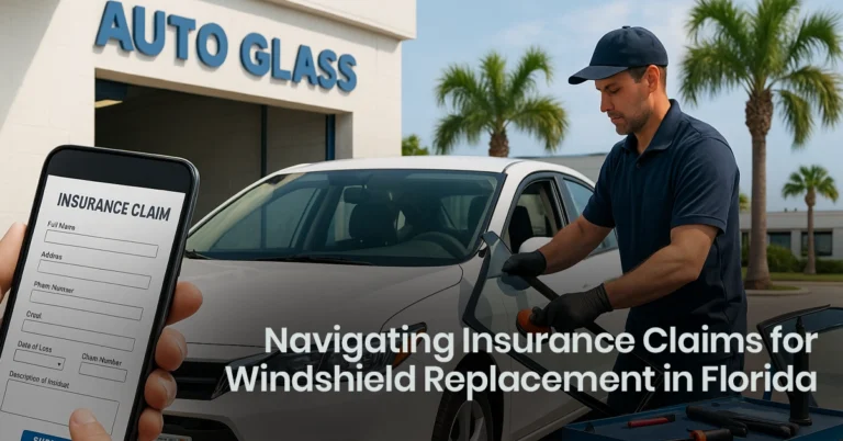 insurance claim windshield replacement florida