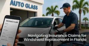insurancem claims for windshield replacement florida