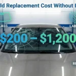 Windshield Replacement Cost Without Insurance: What to Expect