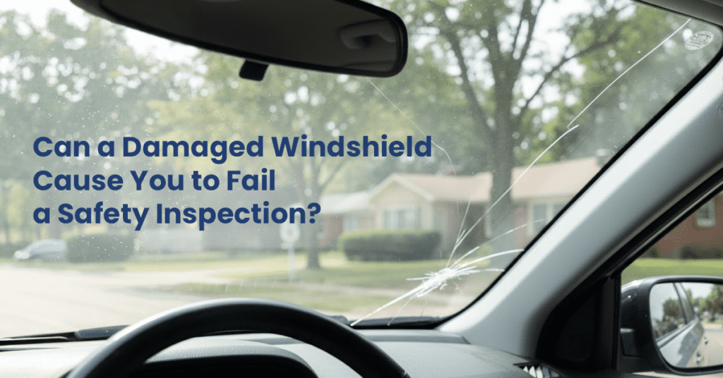 Can a Damaged Windshield Cause You to Fail a Safety Inspection?