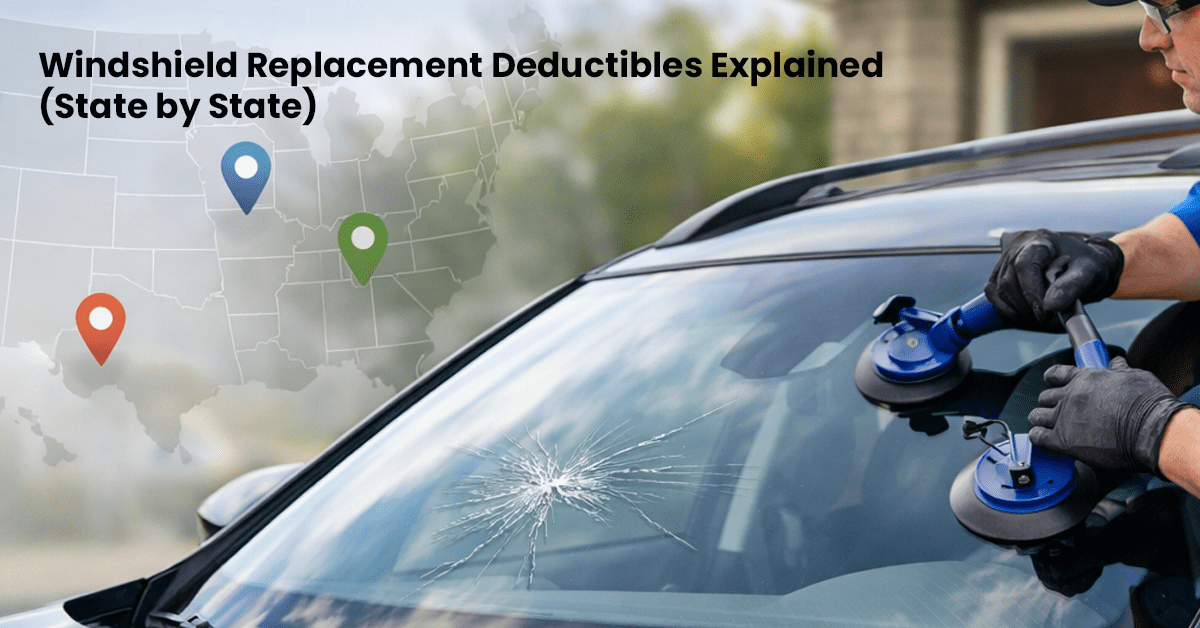 Windshield Replacement Deductibles Explained (State by State)