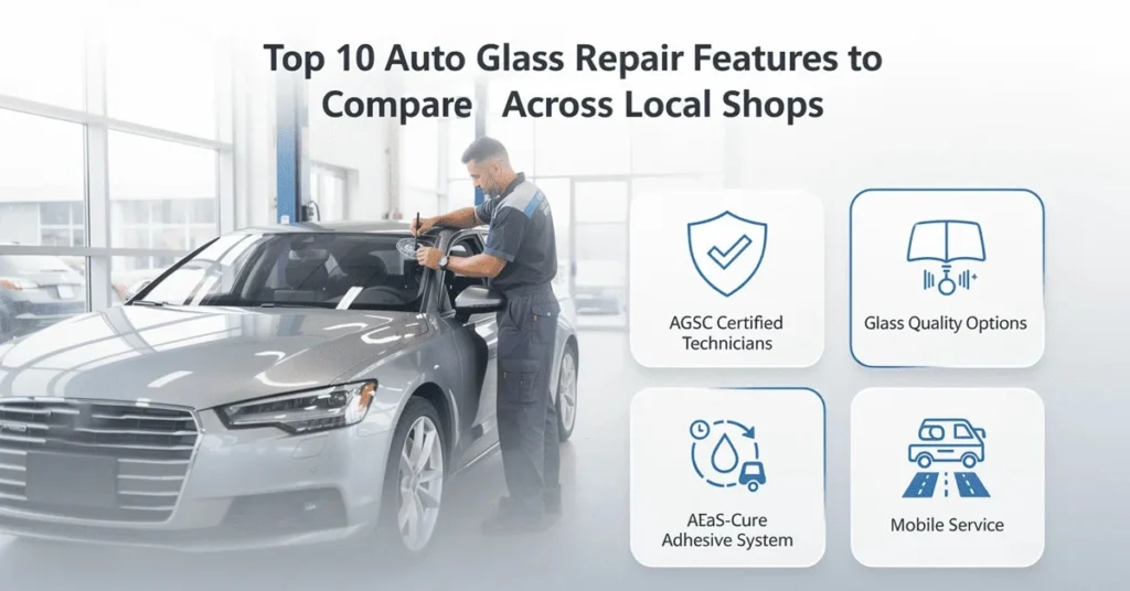 top 10 auto glass repair features