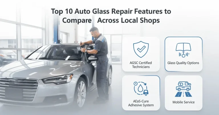 top 10 auto glass repair features