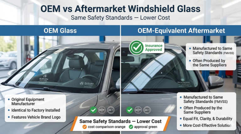 OEM vs Aftermarket Glass: How Insurance Decides