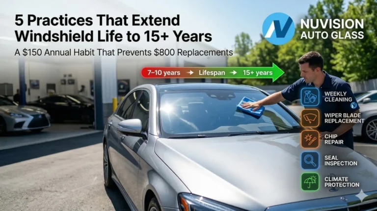 Best Windshield Care Practices for Long-Term Car Ownership