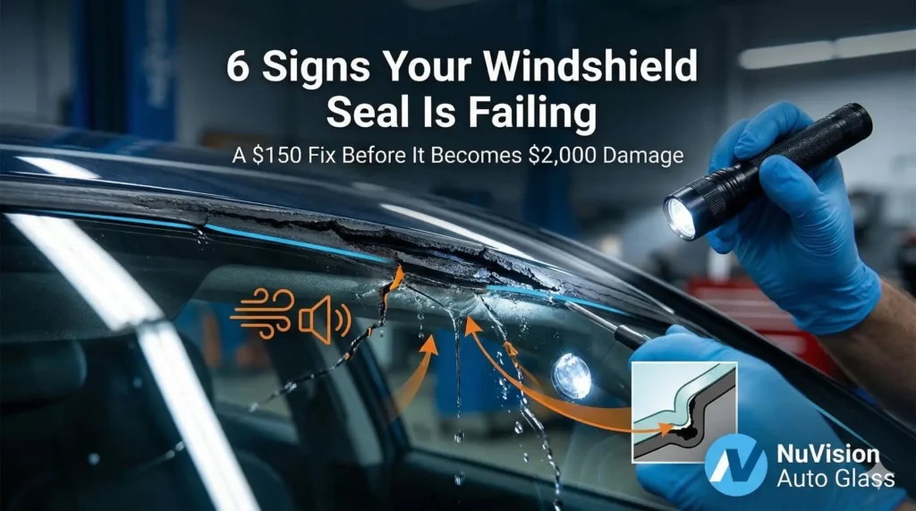 6 Signs of Windshield Seal Failure Every Car Owner Should Know