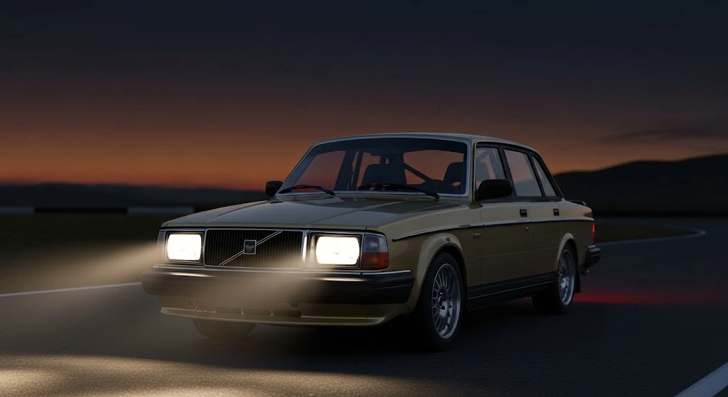 Background for Premium Volvo 240 Windshield Replacement