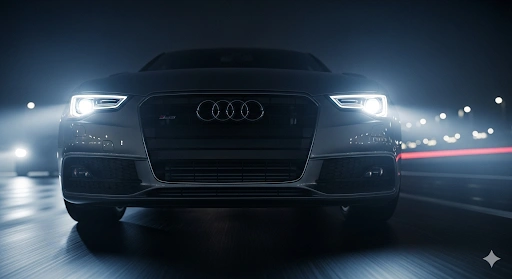 Background for Replacement of the windshield on a premium Audi A5