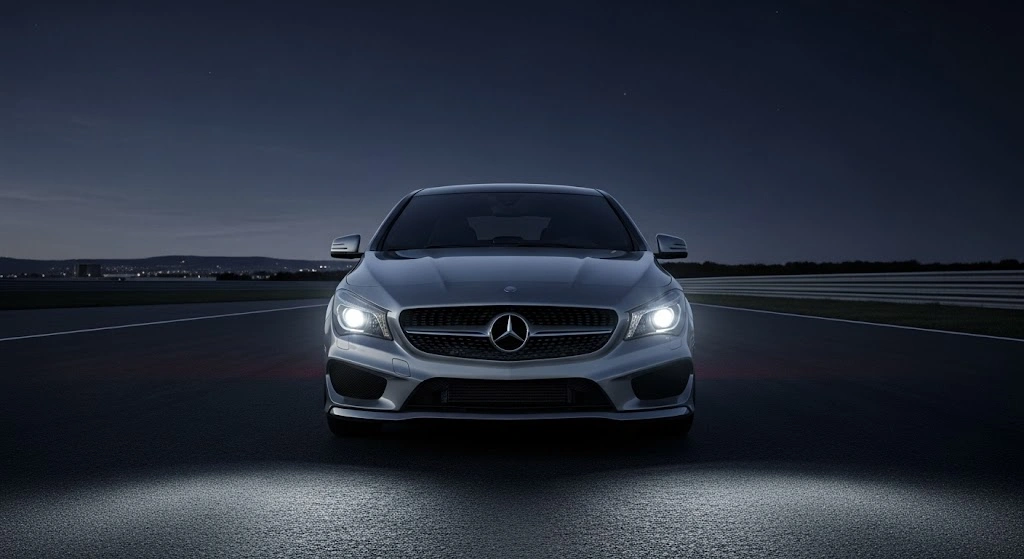 Background for Premium Mercedes Cla Windshield Replacement
