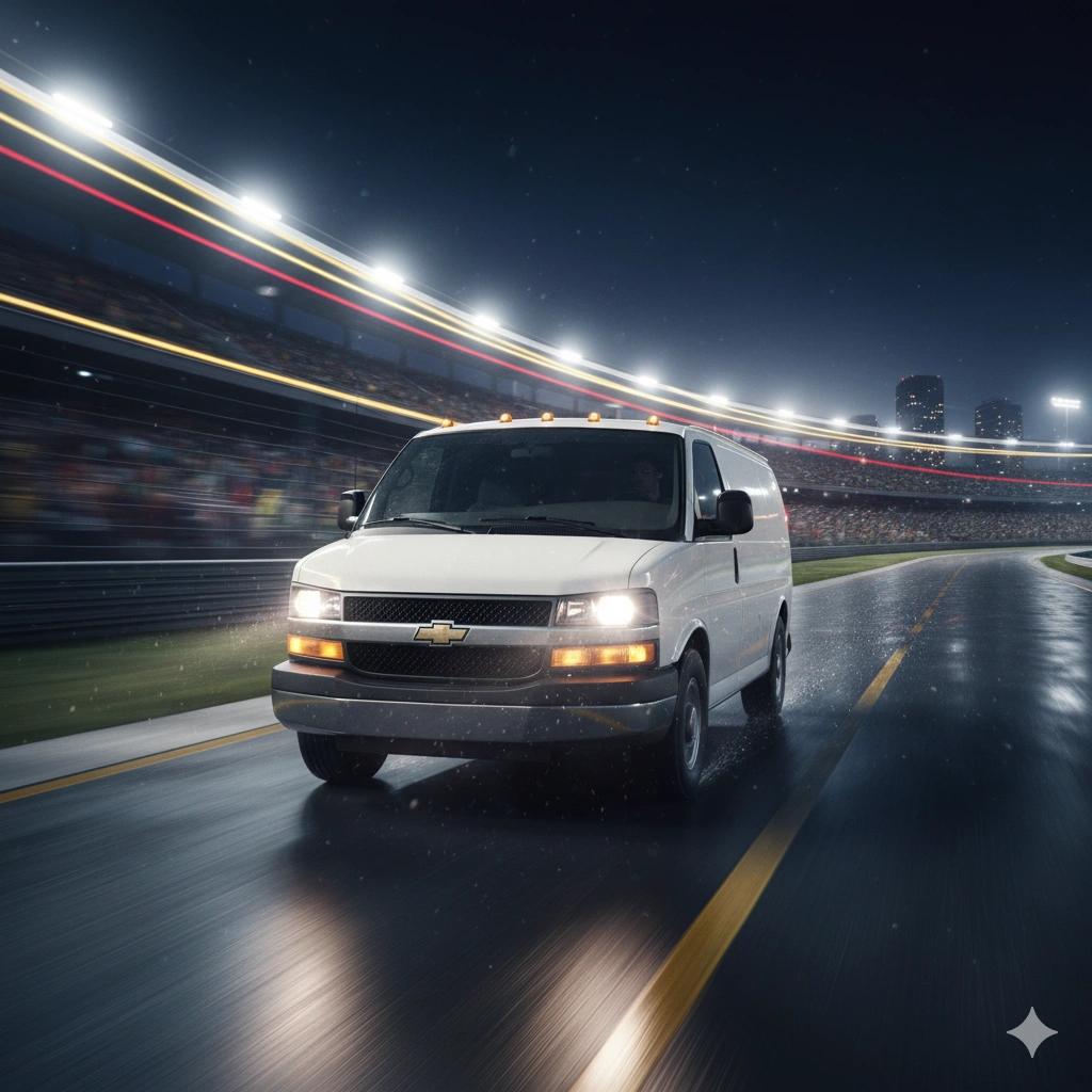 Background for Premium Chevrolet Express 1500 Cargo Windshield Replacement