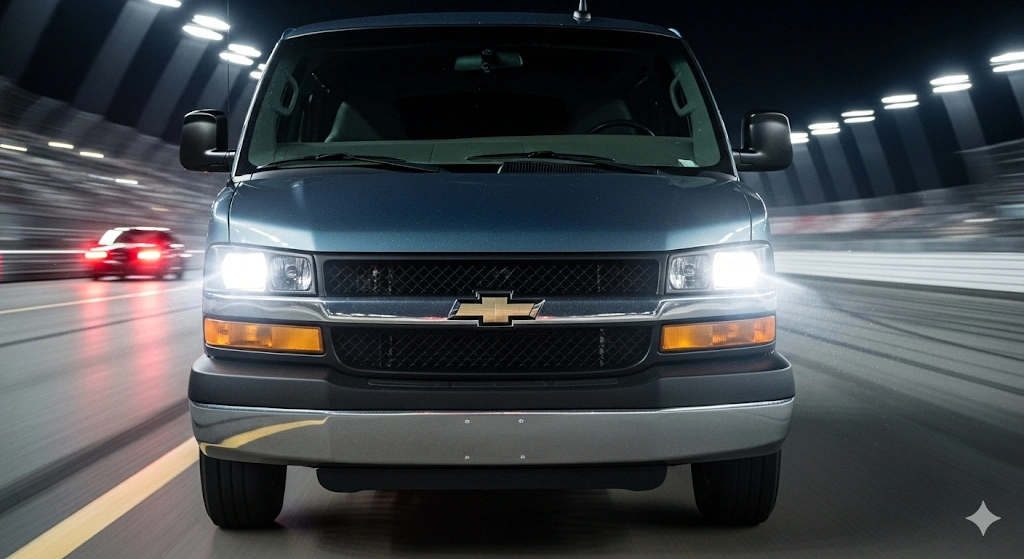 Background for Premium Chevrolet Express 3500 Cargo Windshield Replacement