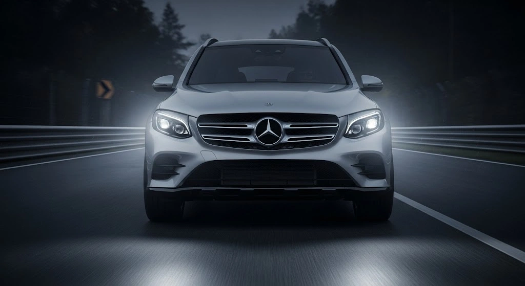 Background for Premium Mercedes Glc Windshield Replacement
