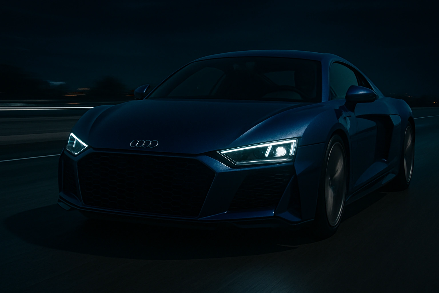 Background for Premium Audi R8 Windshield Replacement