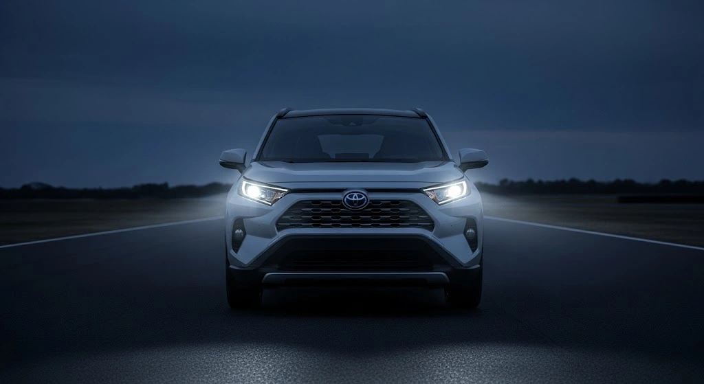 Background for Premium Toyota Rav4 Hybrid Windshield Replacement