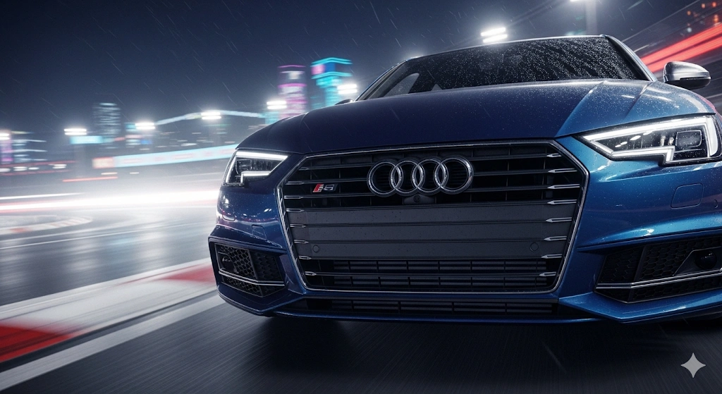 Background for Premium Audi S4 Windshield Replacement