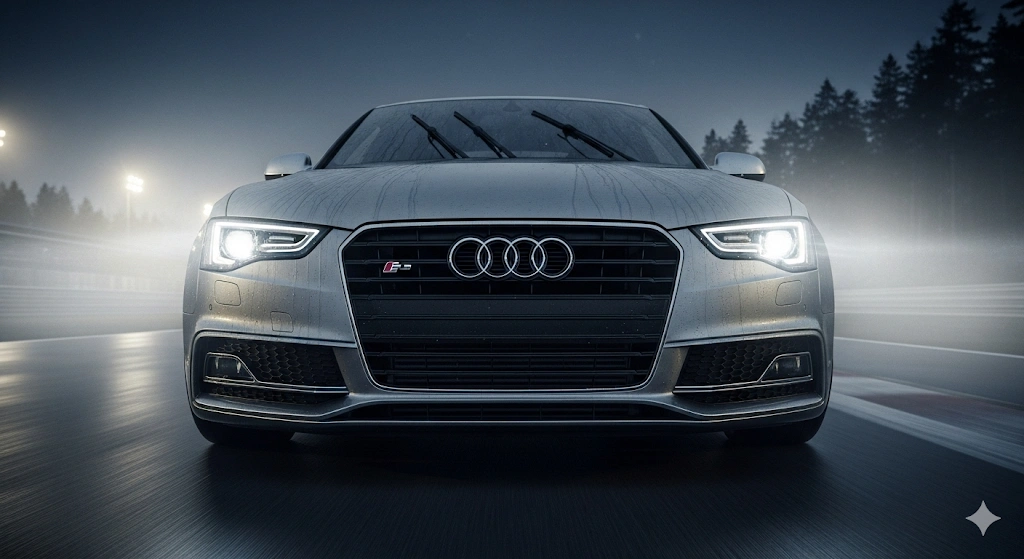 Background for Premium Audi S5 Windshield Replacement